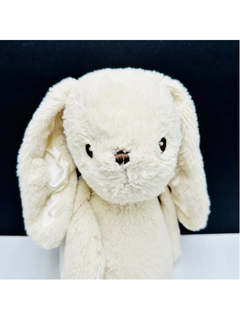 Toys “R” Us Animal Alley Bunny Rabbit 17” Plush Stuffed Floppy Crème White